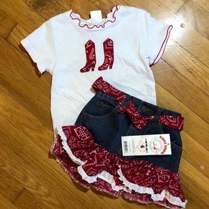 NWT Cowgirl Outfit ❤️